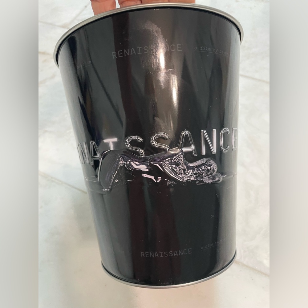 Beyonce Renaissance World Tour popcorn tin not used.